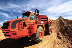 Шарнирно-сочлененный самосвал DOOSAN DA40