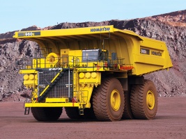 Карьерный самосвал Komatsu HD960E