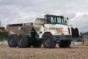 Шарнирно-сочленённый самосвал Terex TA250
