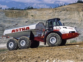 Шарнирно-сочленённый самосвал Astra ADT40C