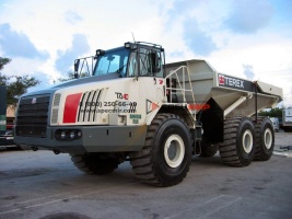 Шарнирно-сочленённый самосвал Terex TA40