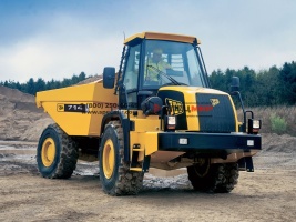 Шарнирно-сочленённый самосвал JCB 714